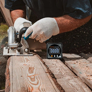 Inclinomètre numérique mini LCD Pousbo - Mesure d'angle