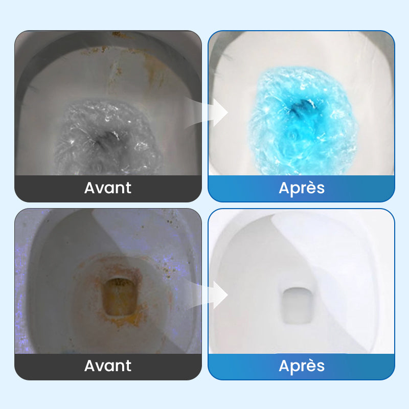 Pastilles WC parfumées - Fraîcheur XXL longue durée
