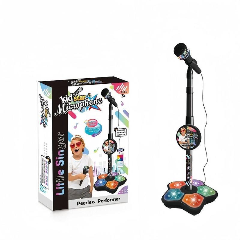 Microphone jouet de Noël pour enfants