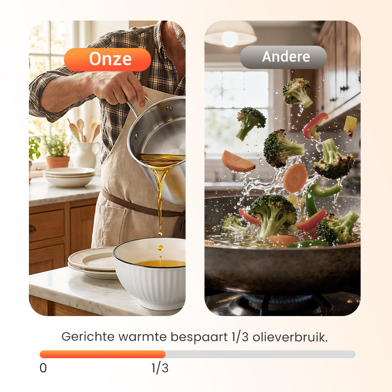 Multifunction Fryer in 304 Food Grade Stainless Steel, Anti-Splash Design & Filter Basket for Fries and Chicken
