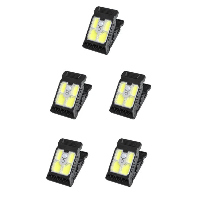 Offres Spéciales pour Noël : Lampe Solaire Clip Extérieure avec Détecteur de Mouvement