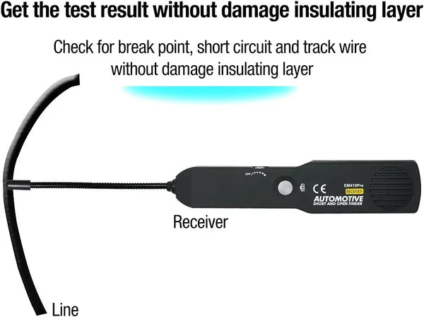 Automotive circuit scanner digital diagnostic device