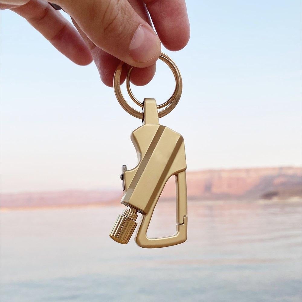 Keychain Lighter Flint Waterproof, Rechargeable & 10,000 Uses | Survival, Camping & Gift (4 Models)