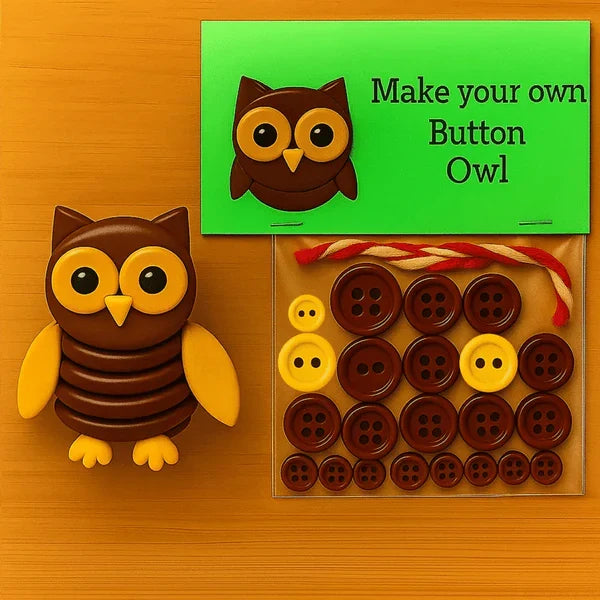 Création DIY : Des animaux trop mignons en boutons