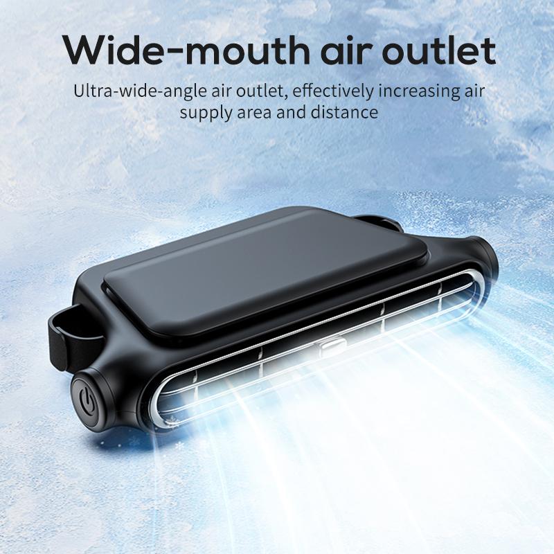 ÉCONOMISEZ 49 % Ventilateur de siège auto BreezGo | Ventilateur rechargeable à 3 vitesses avec clip de fixation et batterie de 3000 mAh | Recharge USB-C pour voitures, voiturettes de golf et camping-cars