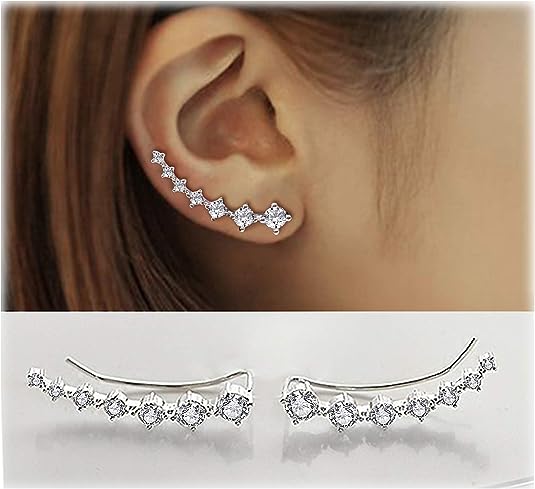 New Year 2024 Hot Sale Seven-Star Diamond Earrings