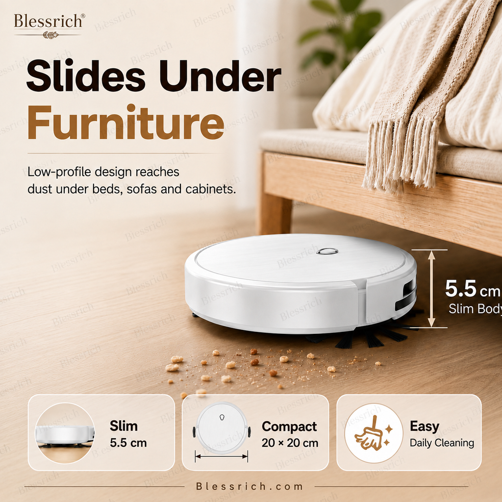 Robot aspirateur 3-en-1 SmartSweep