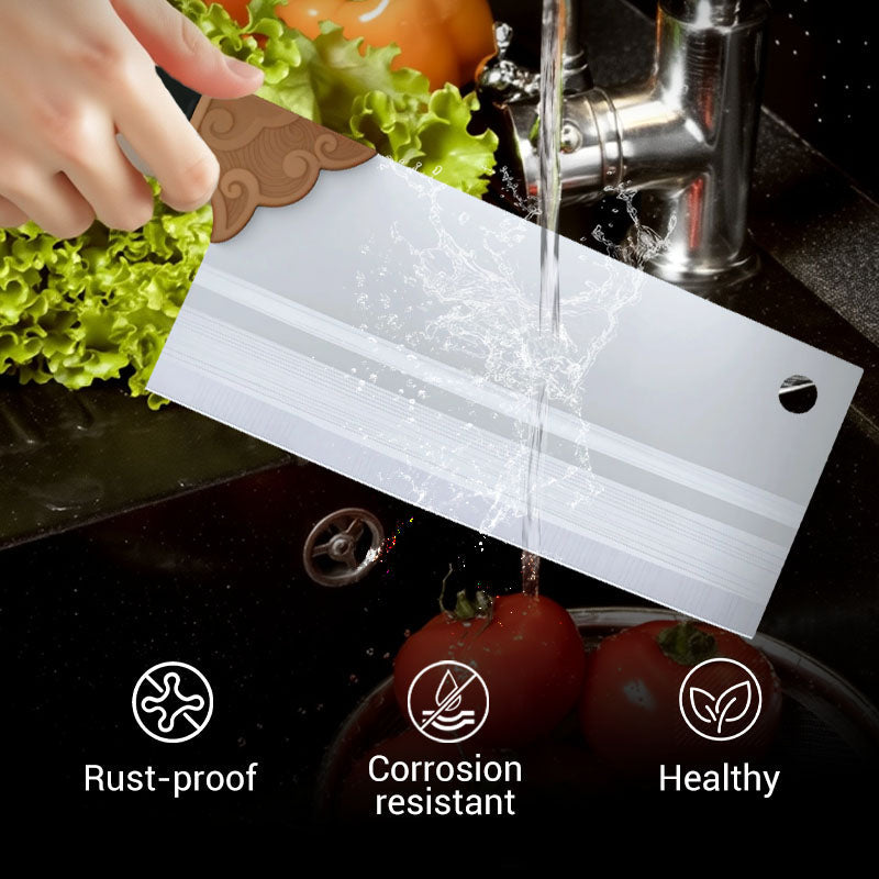 Couteau de cuisine forgé, tranchant et durable