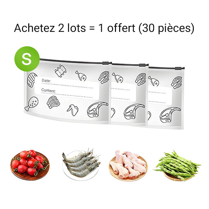 Sacs de conservation haute technologie en aluminium : gardez vos aliments frais plus longtemps