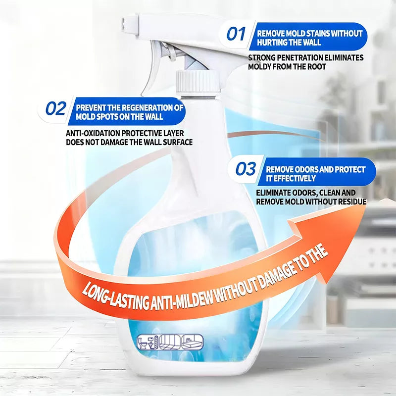 Vaporisateur anti-moisissure très efficace – Prévient la réapparition des moisissures