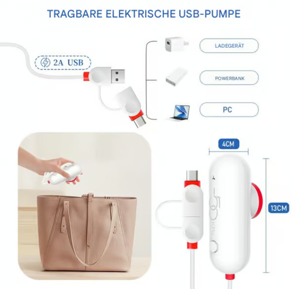 RÉDUCTION OFFRE EXCEPTIONNELLE Lot de 6 sacs de compression pour aspirateur électrique USB Rangement peu encombrant, fermeture hermétique, réutilisables et durables
