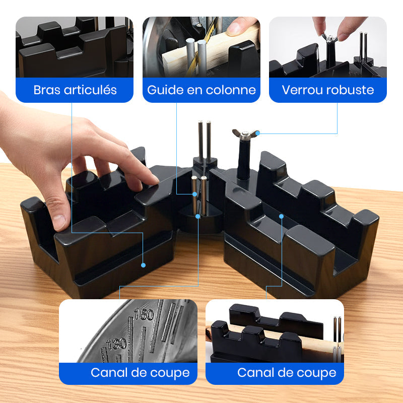 OUTIL DE RÉDUCTION 2-en-1 Mesure et Coupe - Précision Maximale, Gain de Temps pour Bricolage et Menuiserie