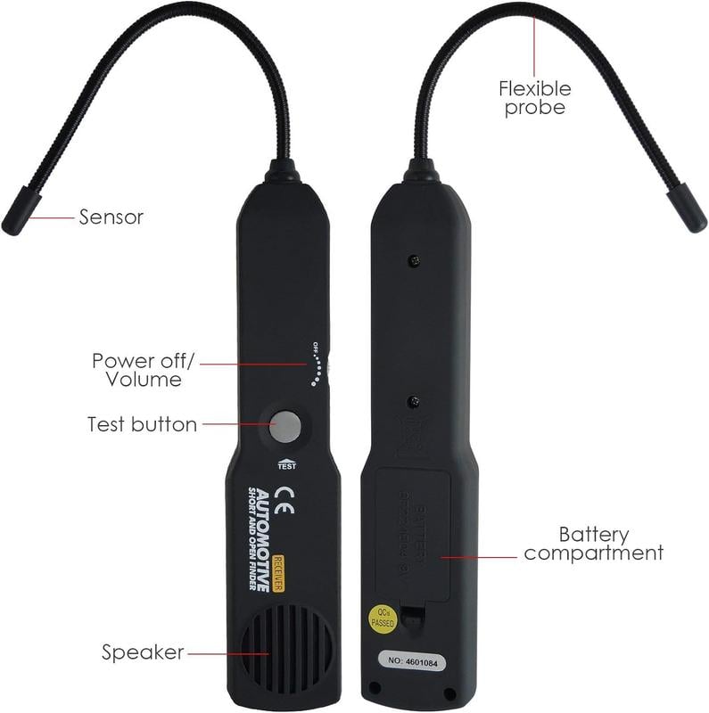 Circuit Locator for vehicles Quick diagnosis, easy to use, LED alert