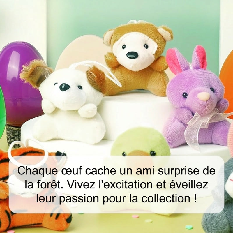 50 % de réduction pour Pâques ? Œufs de Pâques préremplis avec des peluches