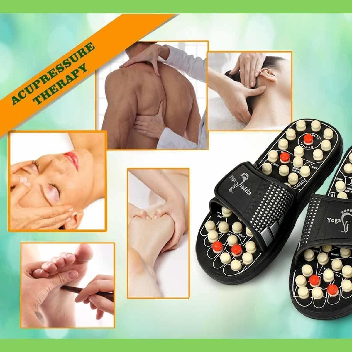 Acupressure and magnetotherapy slippers 50% OFF