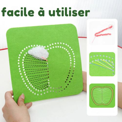 Kit Créatif en Laine - CADOUET