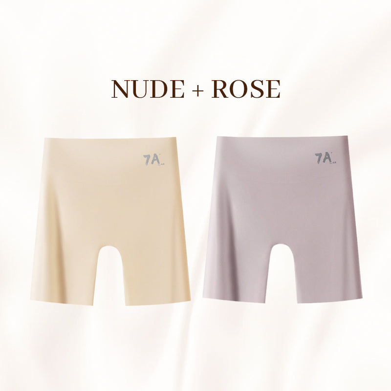 Culotte gainante taille haute en soie glacée pour femme avec contrôle du ventre et effet push-up