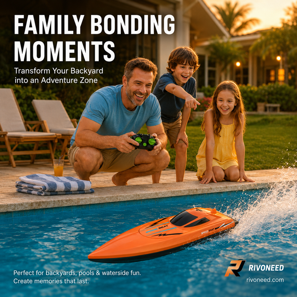 HALF PRICE 2.4 GHz High Speed Remote Control Boat with Dual Motor