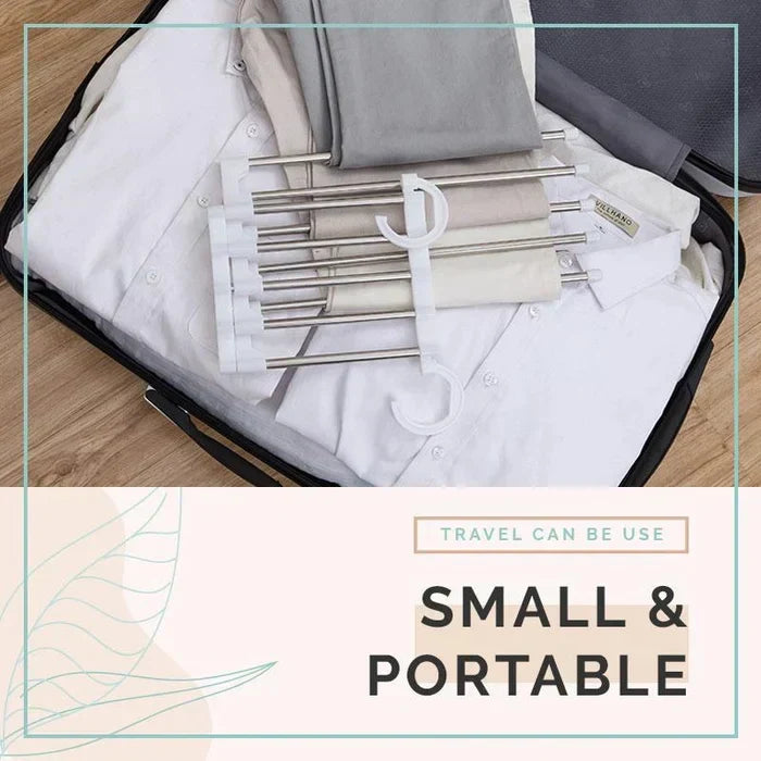 Porte-Pantalons Multifonctionnel, Gain de Place et Pratique