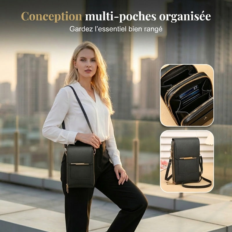 57 % de réduction exceptionnelle - Sacoche pour téléphone portable à écran tactile pour femme