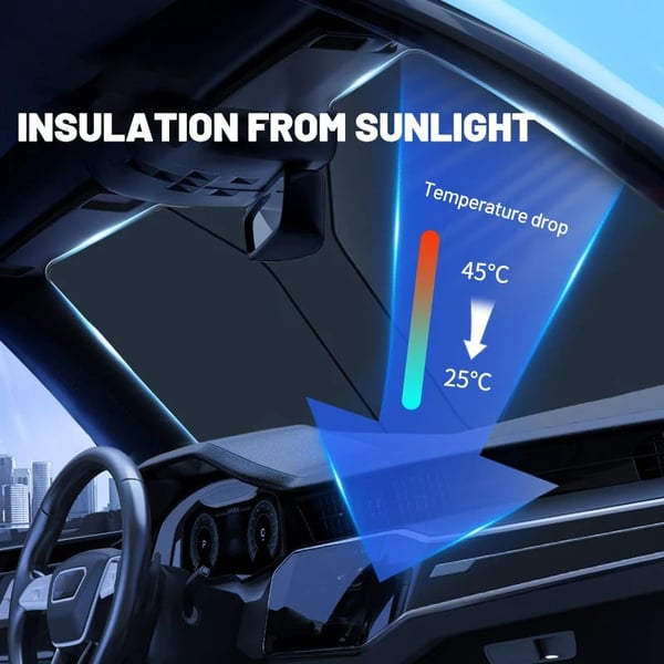 Pare-soleil pliable pour pare-brise, meilleure vente
