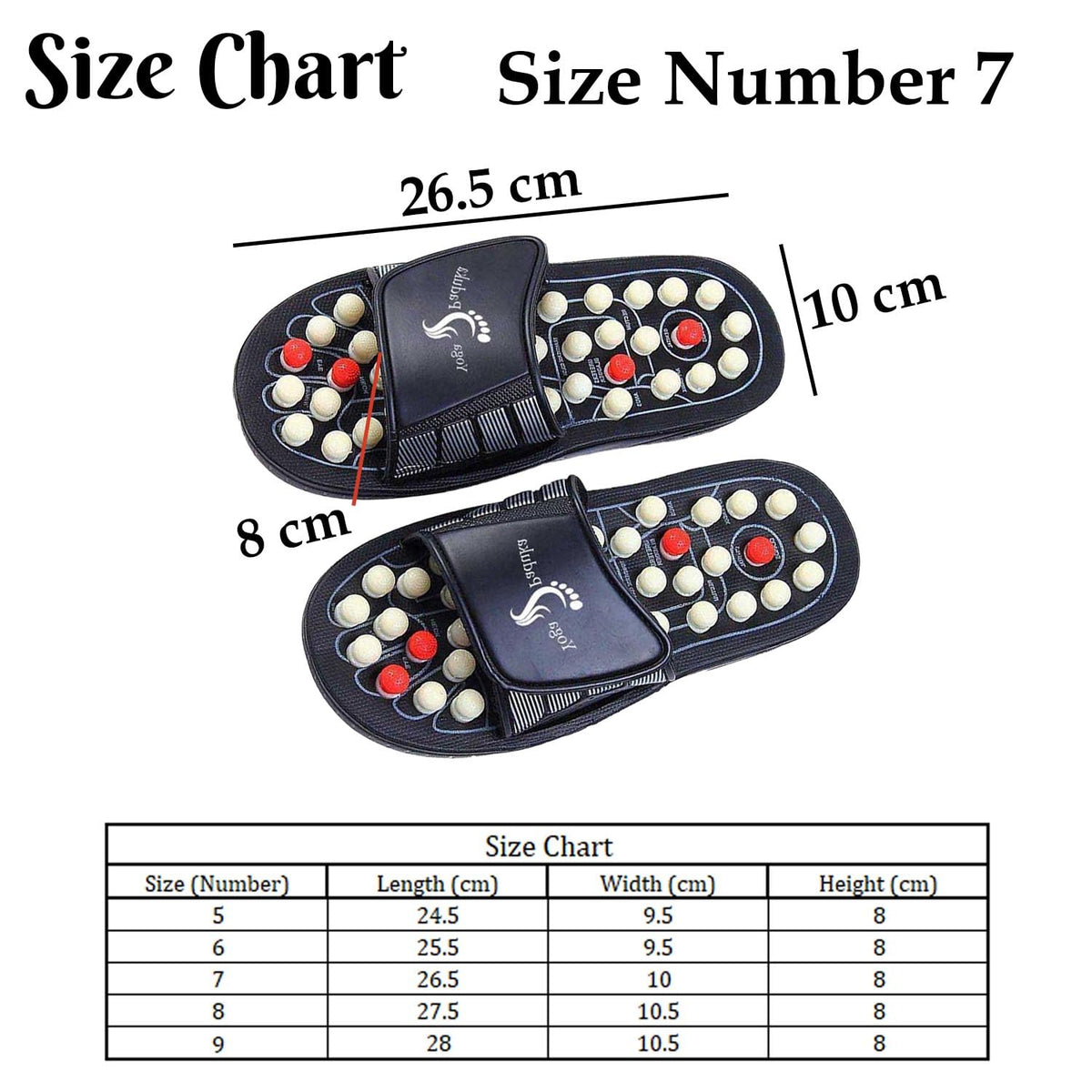 Acupressure and magnetotherapy slippers 50% OFF