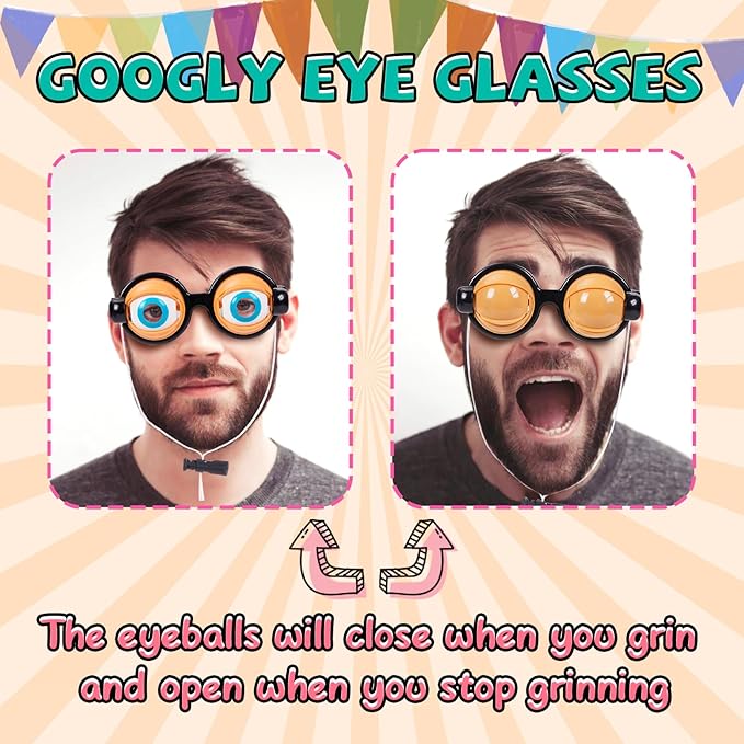 DE NOËL 50 % DE RÉDUCTION Lunettes amusantes avec mécanisme d'œil qui cligne