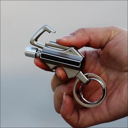Keychain Lighter Flint Waterproof, Rechargeable & 10,000 Uses | Survival, Camping & Gift (4 Models)