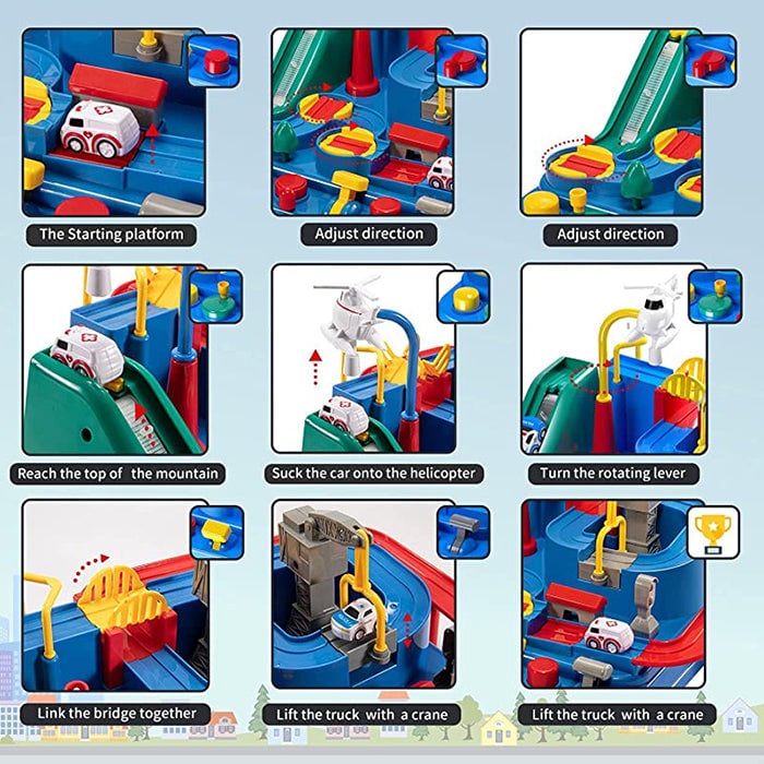 The Best City Adventure Rescue Gift - Educational Toy for Toddlers