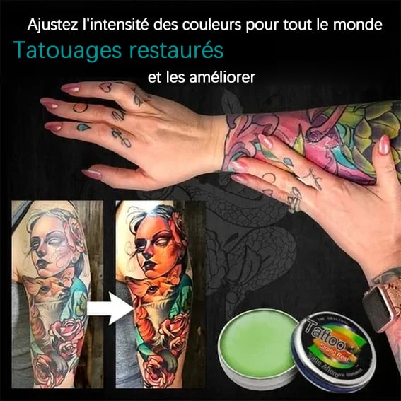 Baume éclaircissant après-soin pour tatouage