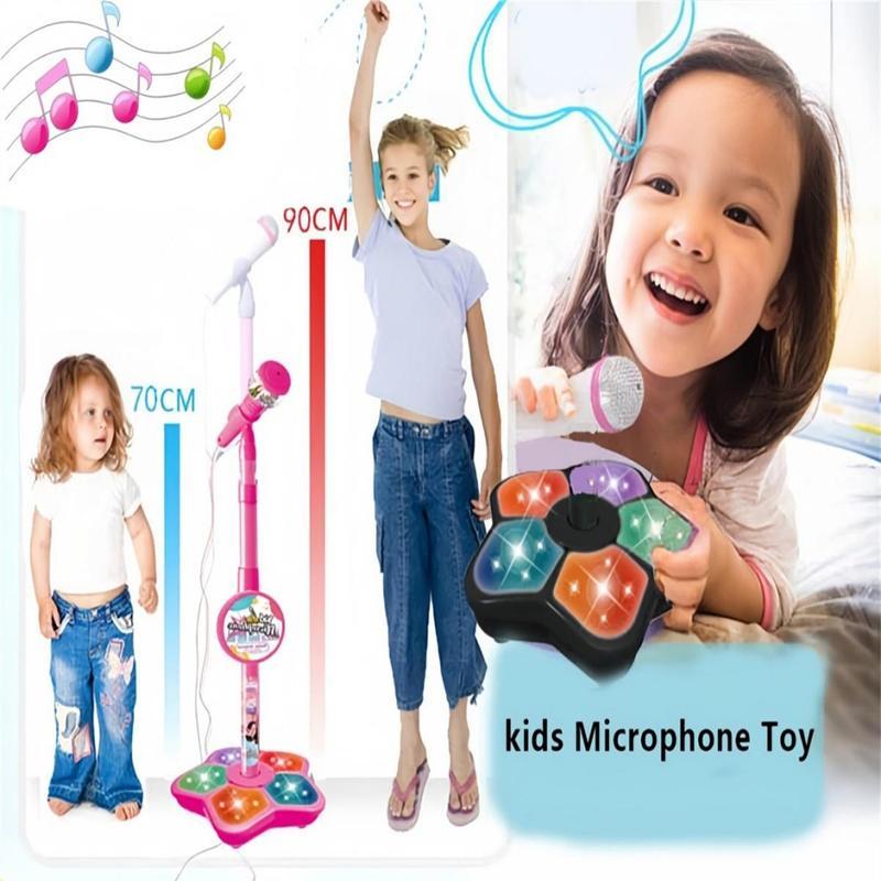 Microphone jouet de Noël pour enfants