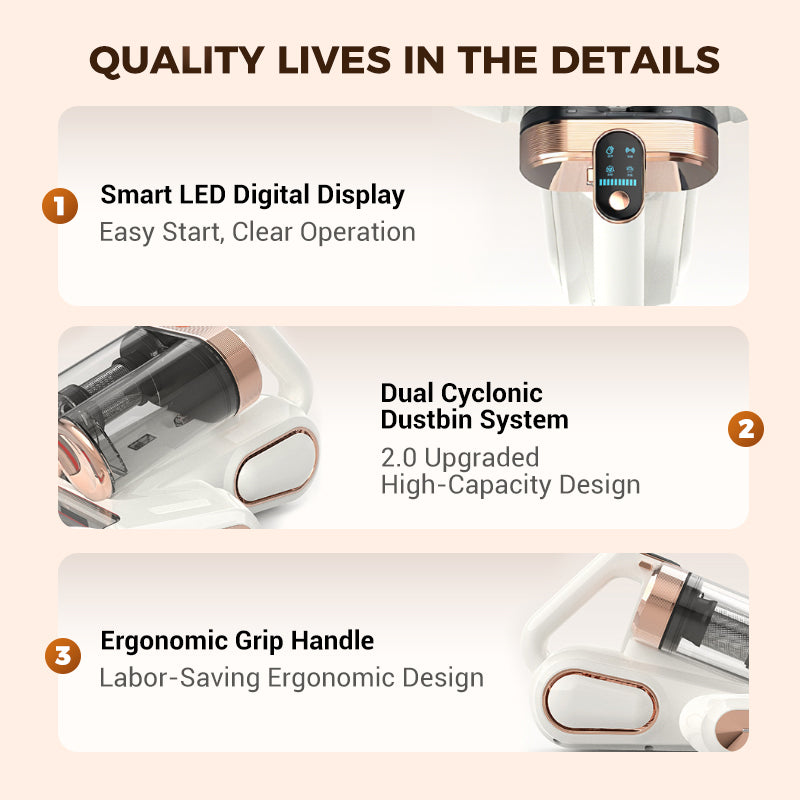 Offre spéciale durée limitée Aspirateur pour matelas anti-acariens [Livraison gratuite FR]