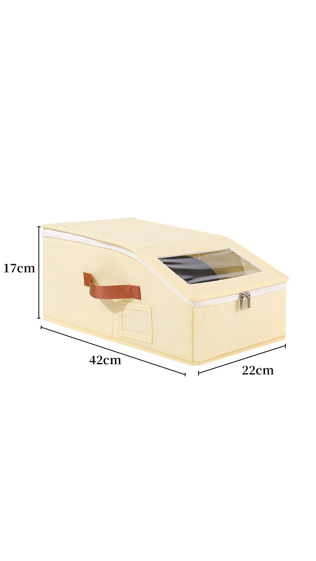 Lot de boîtes de rangement empilables transparentes pour casquettes, modulables et peu encombrantes