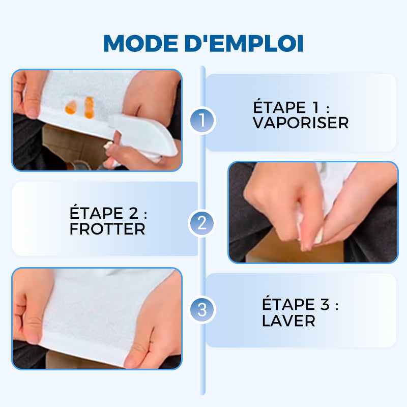 Émulsifiant détachant non ionique pour le linge