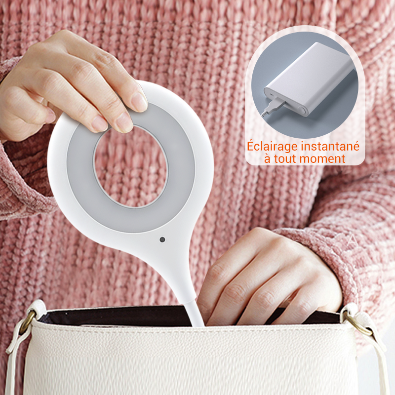 Lampe LED USB haute technologie à commande vocale