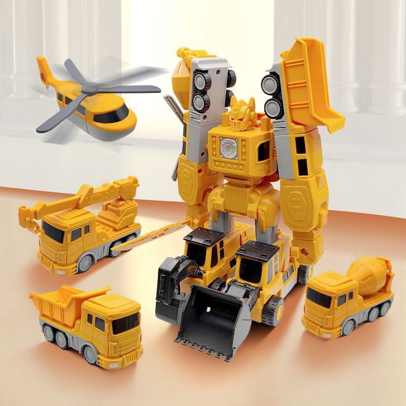 Vente flash 50 % de réduction jouets d'assemblage de construction automobile à transformation magnétique