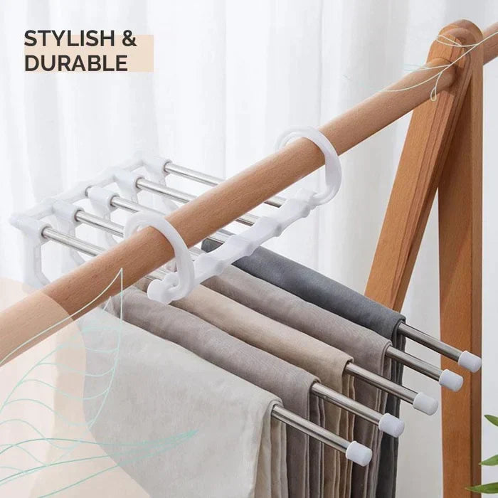 Porte-Pantalons Multifonctionnel, Gain de Place et Pratique