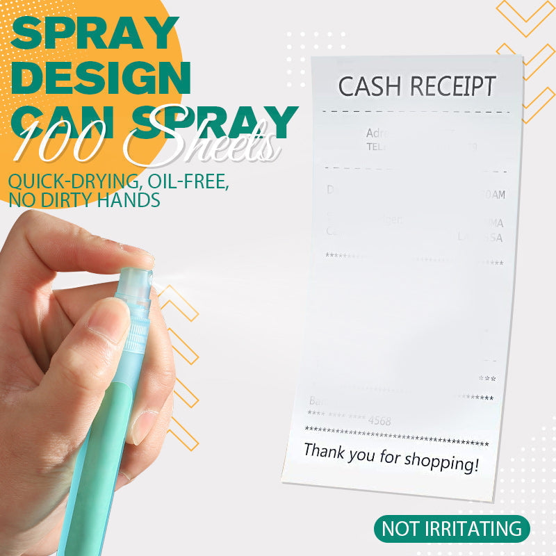 Nouveau Spray de Papier Thermique Sensible à Chaud