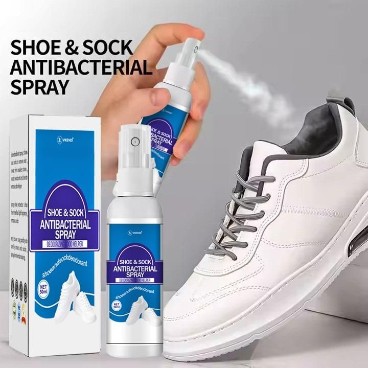 Spray désodorisant naturel antibactérien pour chaussures et chaussettes