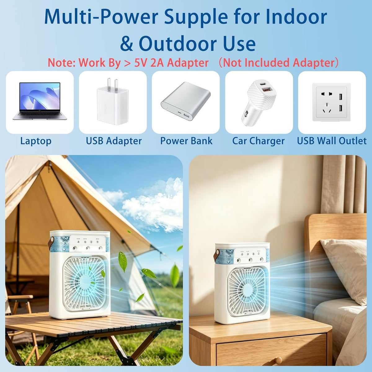 Climatiseur portable multifonction