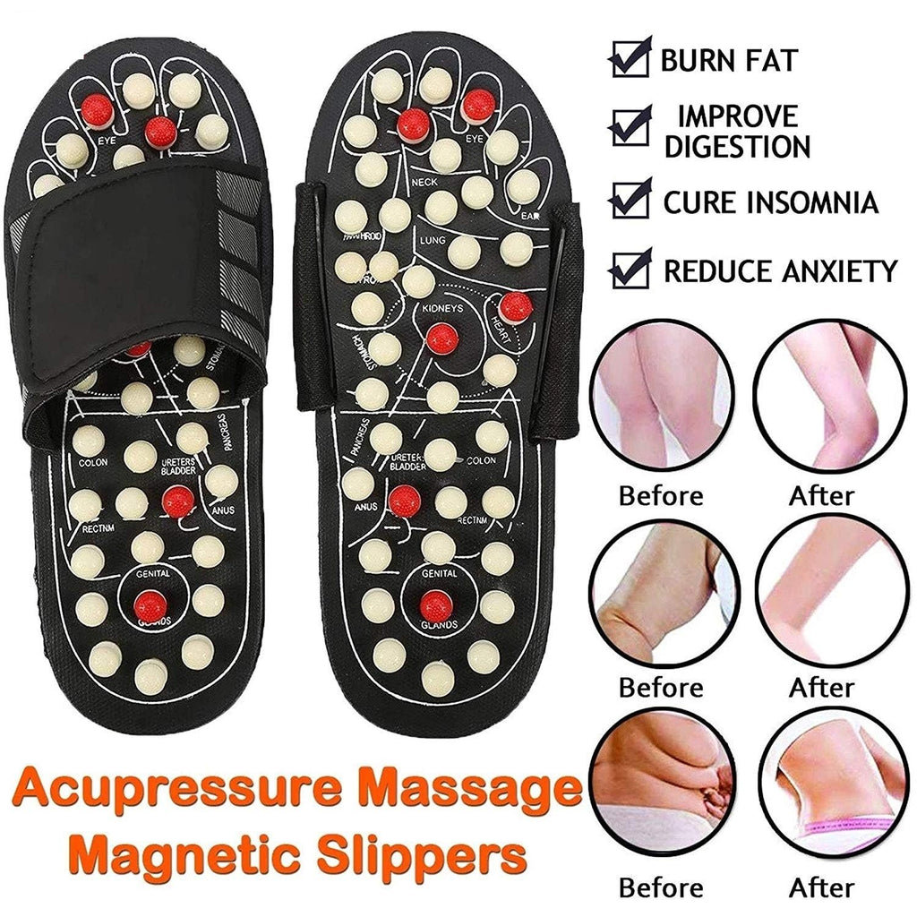Acupressure and magnetotherapy slippers 50% OFF
