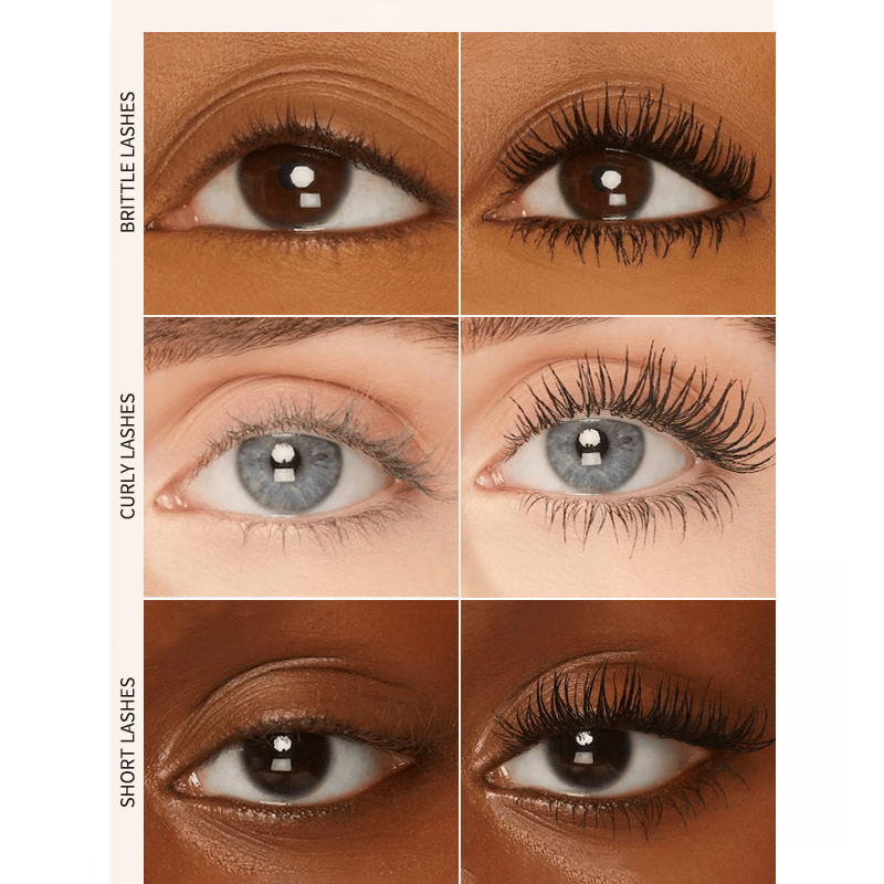 Mascara Toucher Tubing duo noir et marron pour le maquillage des cils