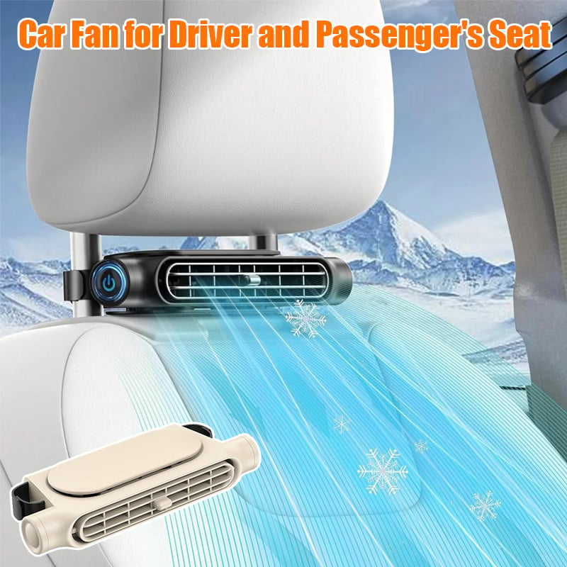 D'T: 50 % OFF Adjustable Cooling Fan for Driver and Passenger Seats