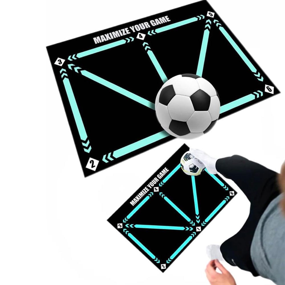 Tapis d'entraînement de football adapté à tous les niveaux – antidérapant et silencieux