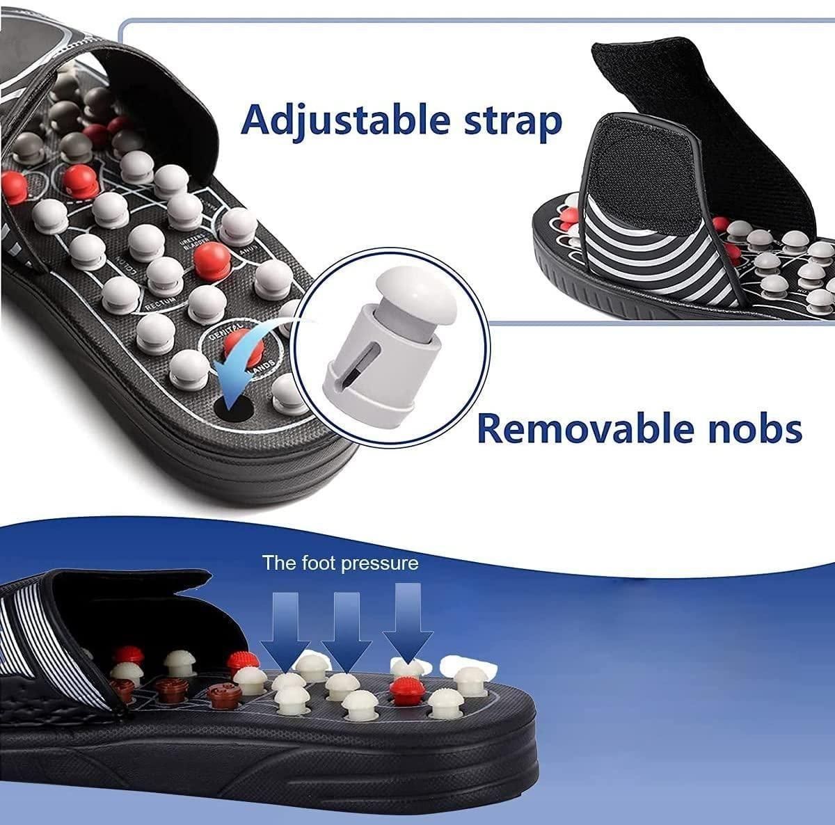 Acupressure and magnetotherapy slippers 50% OFF