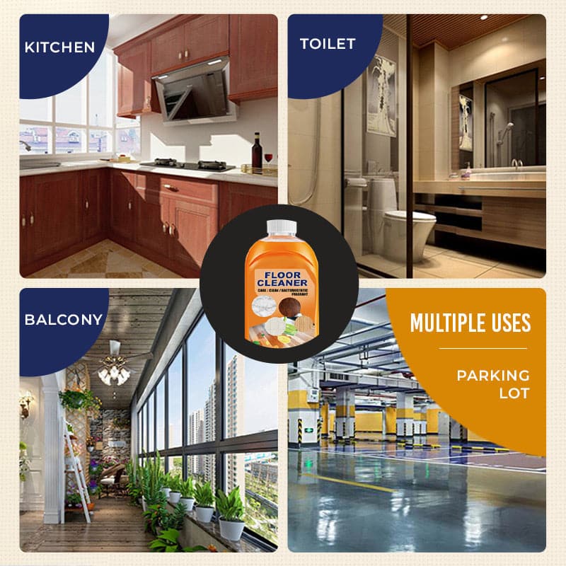 Powerful Floor Decontamination Cleaner