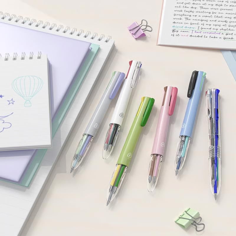 Meilleure idée cadeau -50 % : Stylos à encre gel 4 en 1