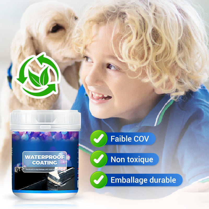 Revêtement polyuréthane multifonctionnel étanche à 50 %, protection durable, protège chaque centimètre de votre espace
