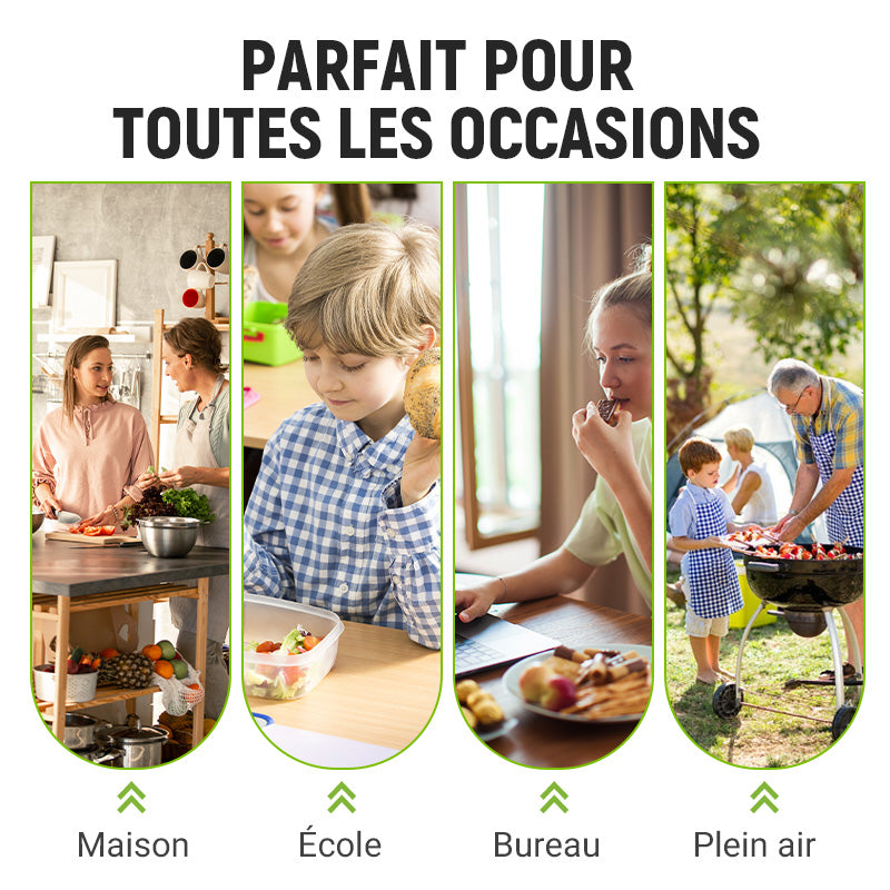 Sacs de conservation haute technologie en aluminium : gardez vos aliments frais plus longtemps