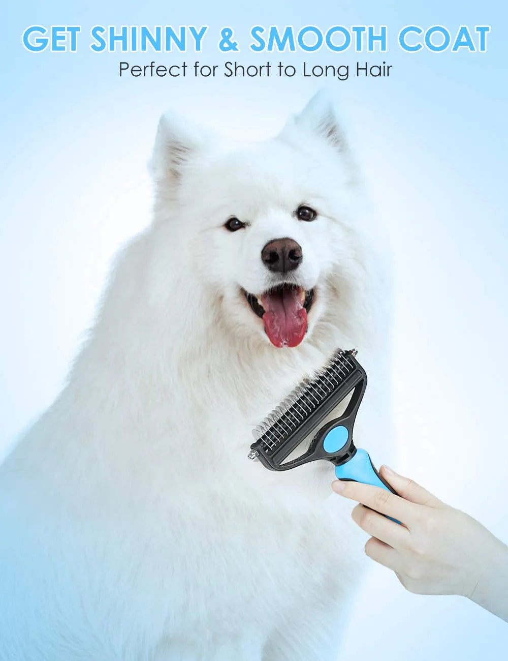 Professional dematting tool for dogs and cats